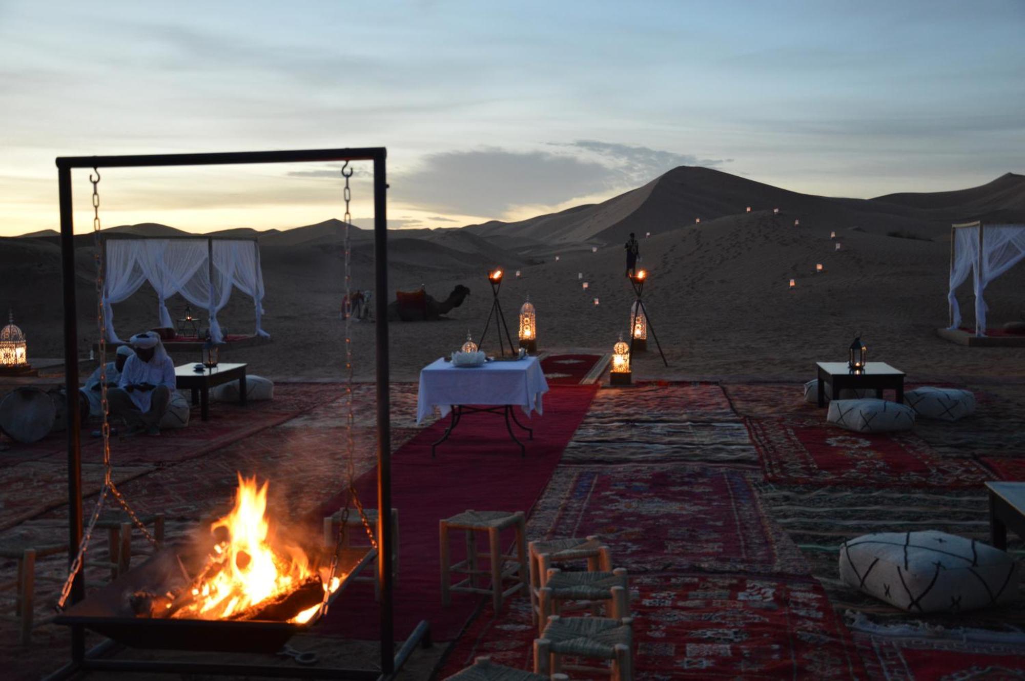 Merzouga Luxury Traditional Camp Exterior foto